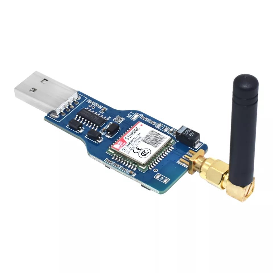 USB to GSM SIM800C Module with Bluetooth and Antenna – WEMOS STORE